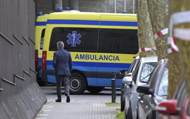 Inmediaciones hospital A Coruña