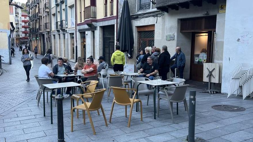 Imagen de la terraza de un establecimiento hostelero.