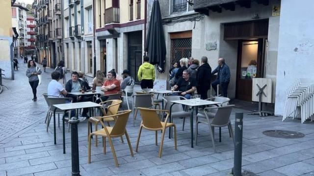 Imagen de la terraza de un establecimiento hostelero.