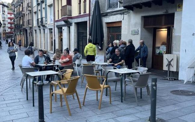 Imagen de la terraza de un establecimiento hostelero.