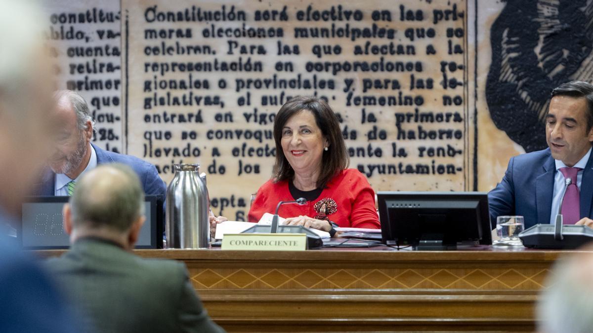La ministra de Defensa, Margarita Robles
