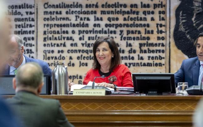 La ministra de Defensa, Margarita Robles