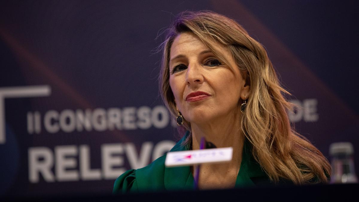La vicepresidenta segunda y ministra de Trabajo y Economía Social, Yolanda Díaz