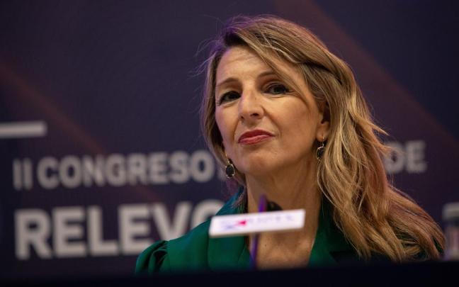 La vicepresidenta segunda y ministra de Trabajo y Economía Social, Yolanda Díaz