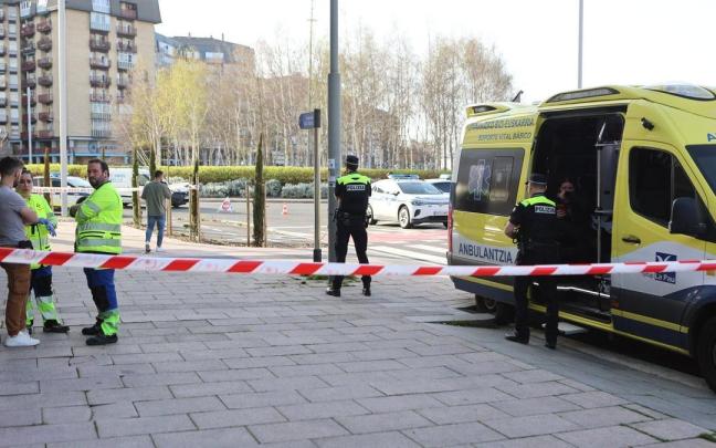 Los servicios de emergencia en el lugar del suceso.