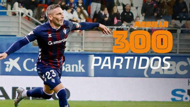 Arbilla en un partido de esta temporada. Eibar
