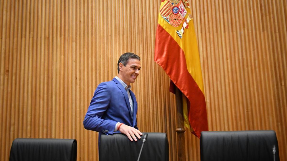 Pedro Sánchez se ha reunido con los parlamentarios del PSOE en la apertura del nuevo año político.