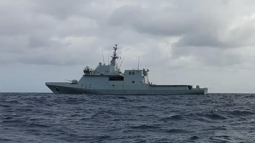 El buque de acción marítima 'Rayo', con base en Las Palmas de Gran Canaria.