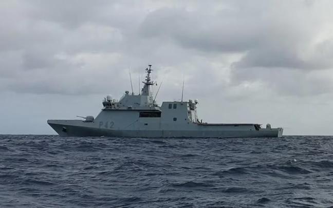 El buque de acción marítima 'Rayo', con base en Las Palmas de Gran Canaria.