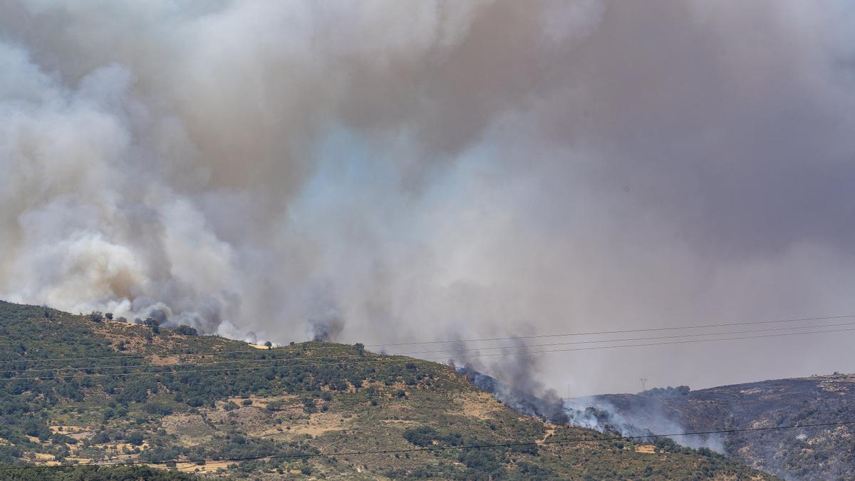 Extremadura es un área de extrema sequía y altas temperaturas, propensa a incendios.