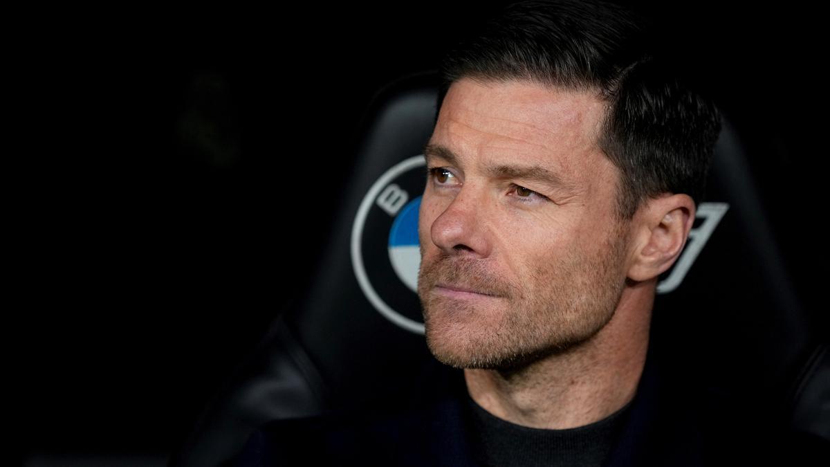 Xabi Alonso, durante su estancia en el banquillo del Real Madrid.