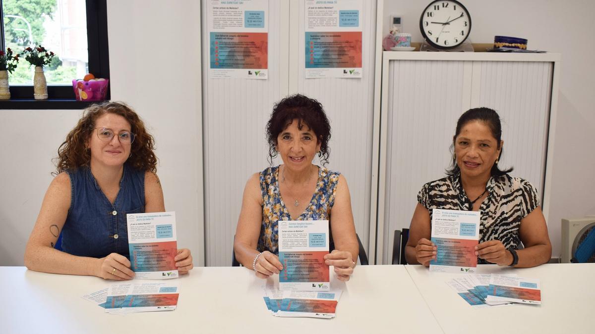 Presentación de la red de apoyo de Maitelan.