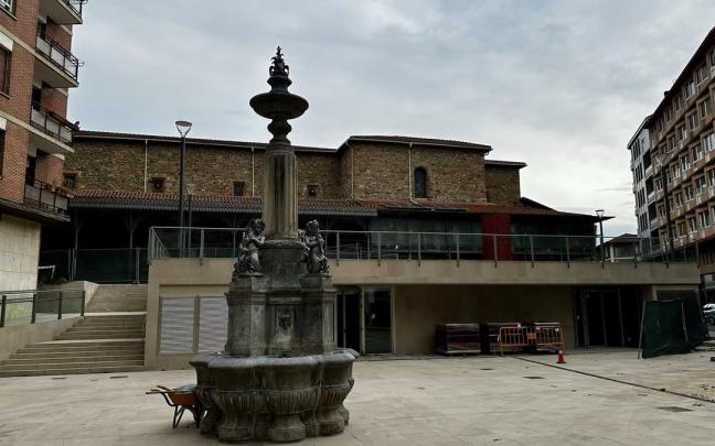 Plaza Abastos en Laudio