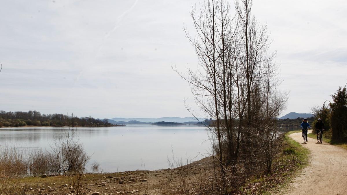 En imágenes: Así está el pantano de Ullibarri-Gamboa