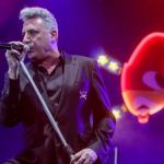 El cantante Loquillo, en pleno concierto