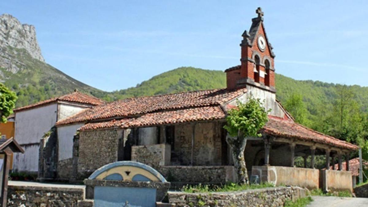 Iglesia de la localidad asturiana de Ponga.