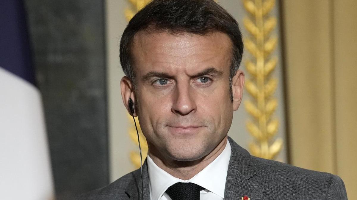 El presidente francés Emmanuel Macron.
