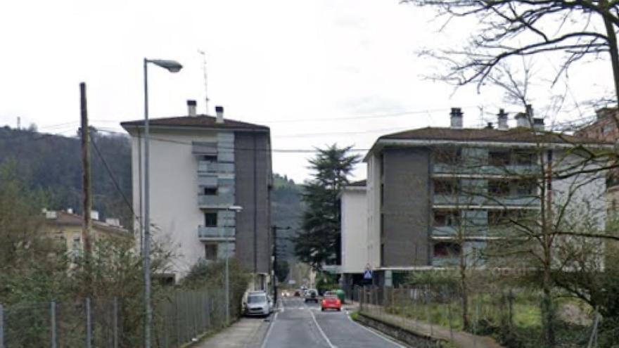 Imagen de la calle Urteaga, que vuelve a abrirse a la circulación.