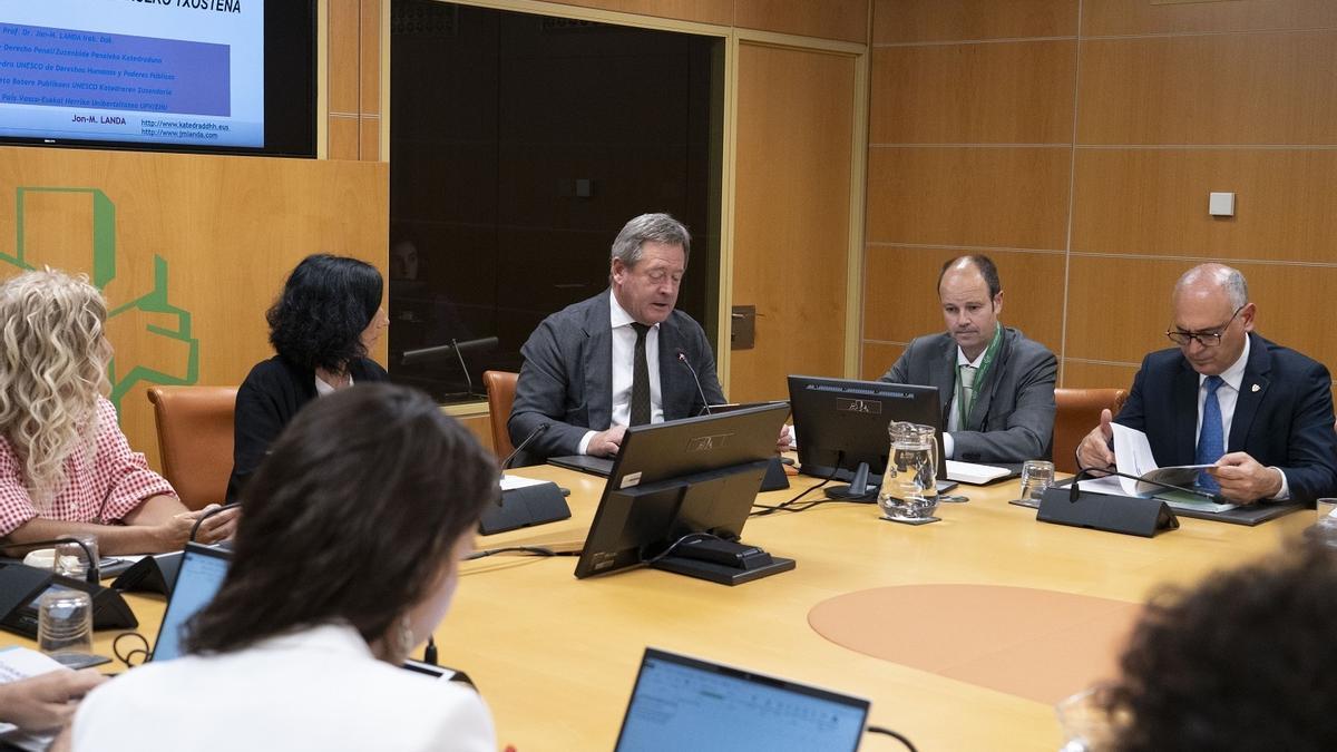 El consejero de Seguridad del Gobierno vasco, Bingen Zupiria.