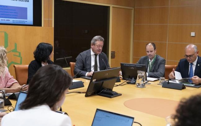 El consejero de Seguridad del Gobierno vasco, Bingen Zupiria.