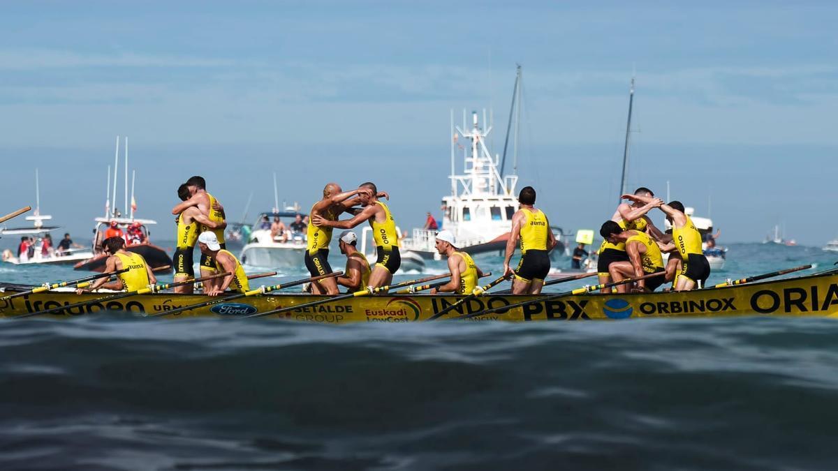 'Oreka pozgarria', la foto ganadora que firma la donostiarra Maribel García Domínguez.