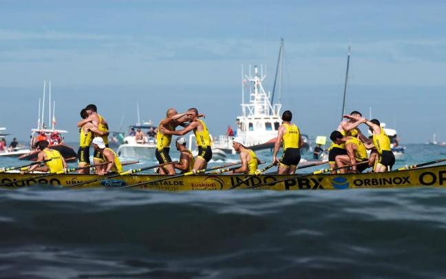 'Oreka pozgarria', la foto ganadora que firma la donostiarra Maribel García Domínguez.