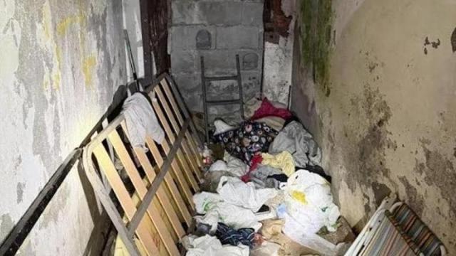 Antiguo túnel militar de Ceuta usado como alojamiento por inmigrantes y descubierto el 24 de septiembre de 2026.