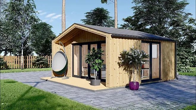Pequeña vivienda muy luminosa y acogedora.
