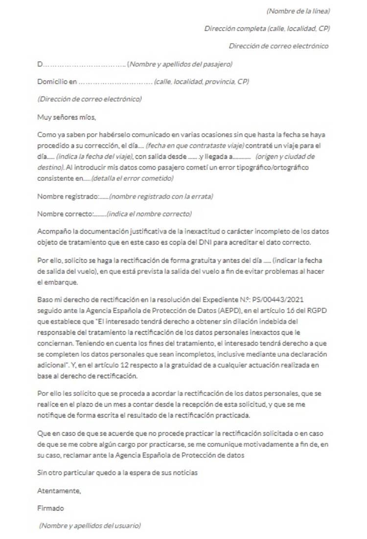 ¿Error en un billete de avión? Esto es lo que hay que hacer para corregirlo sin coste