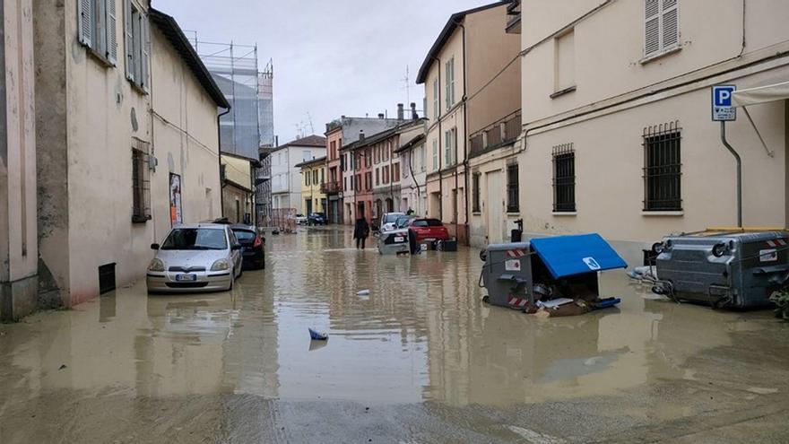Inundaciones en el noroeste de Italia.