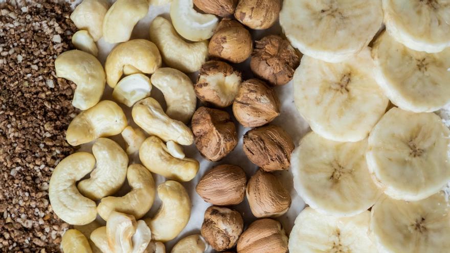 Los frutos secos, mejor sin freír, tostar ni salar.