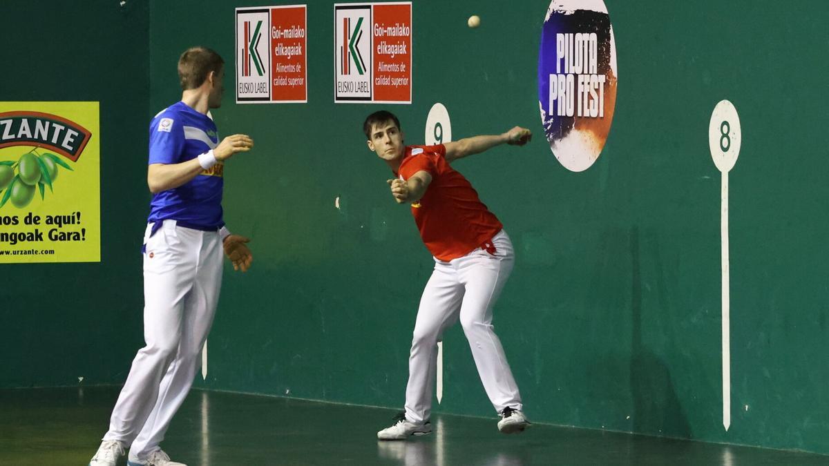 Laso-Iztueta superan a Senar-Mariezkurrena II en la octava jornada del Campeonato de Parejas.