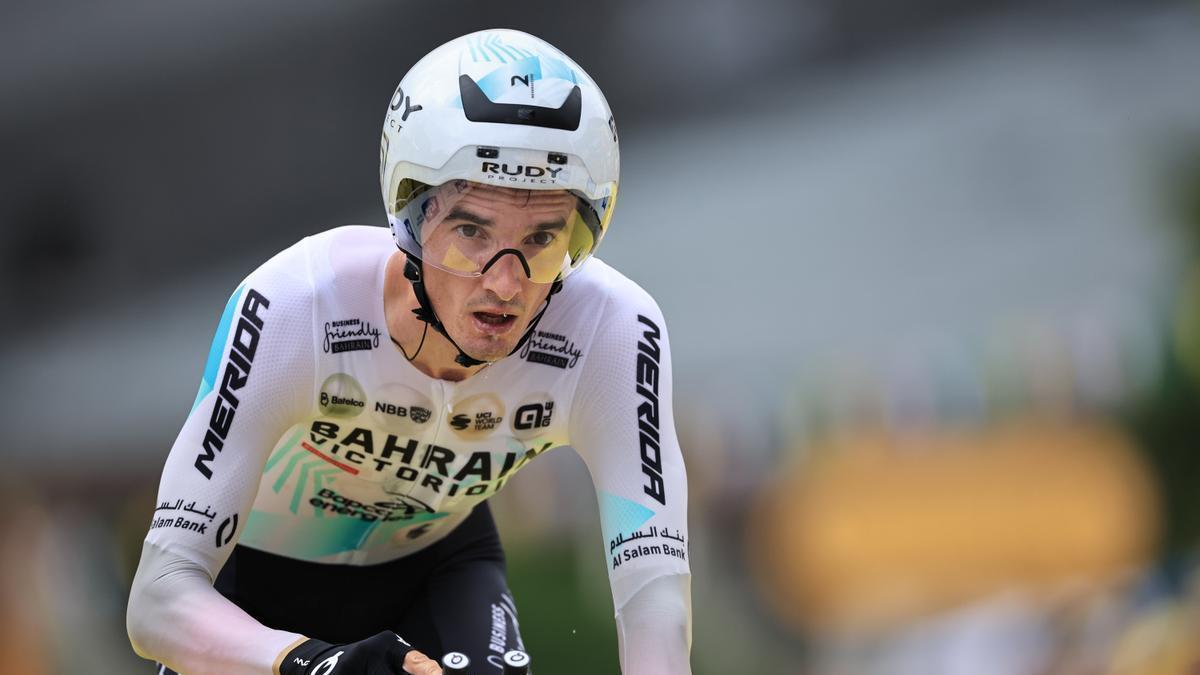 Pello Bilbao, formidable, cuarto en meta.