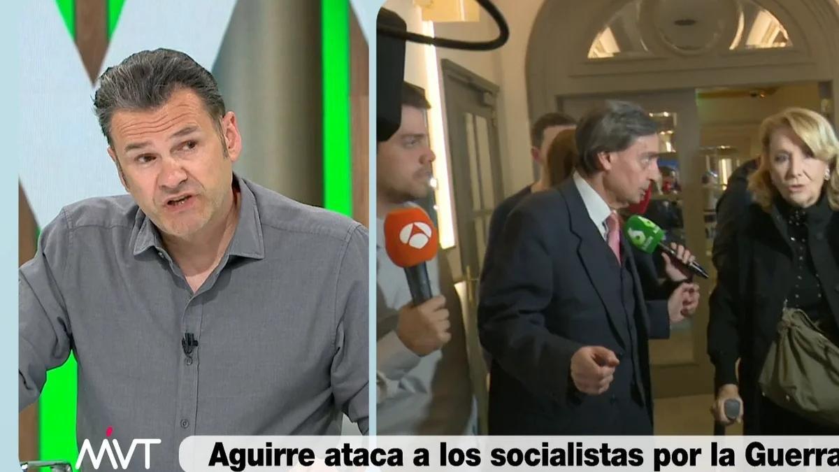 Iñaki López, en la emisión de ayer de 'Más Vale Tarde'