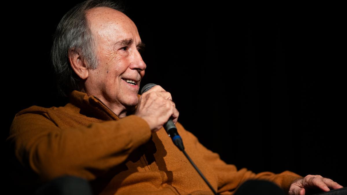 El cantautor Joan Manuel Serrat.
