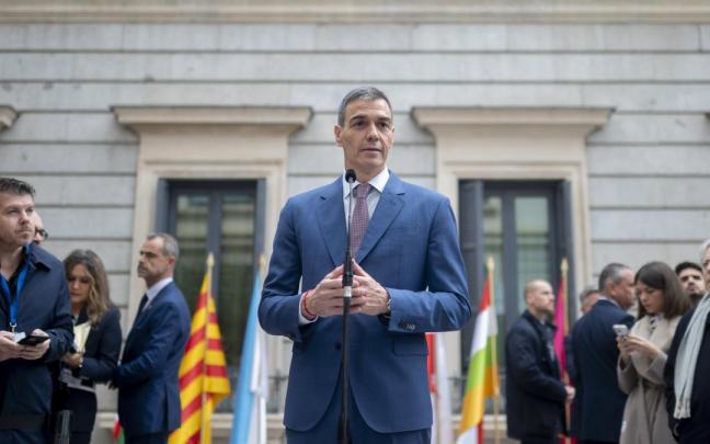 El presidente del Gobierno, Pedro Sánchez