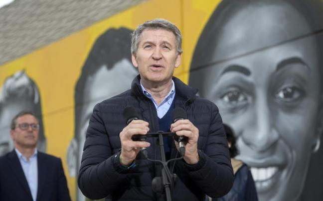 El presidente del PP, Alberto Núñez Feijóo, vuelve a invitar a PNV y Junts a sumarse a una moción de censura contra Pedro Sánchez / E.P. El presidente del PP, Alberto Núñez Feijóo, vuelve a invitar a PNV y Junts a sumarse a una moción de censura contra Pedro Sánchez