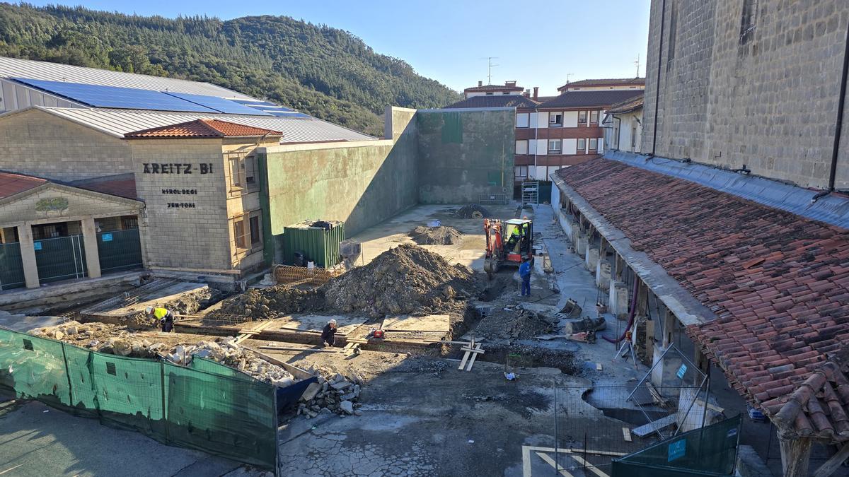 Las obras avanzan a buen ritmo