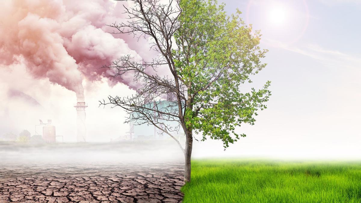 La actividad industrial humana ha contribuido a secar, a eliminar la humedad del aire en Europa.