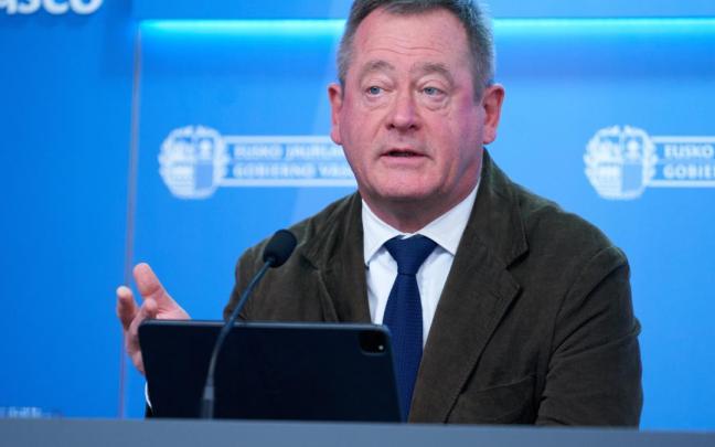 El portavoz del Gobierno vasco, Bingen Zupiria.