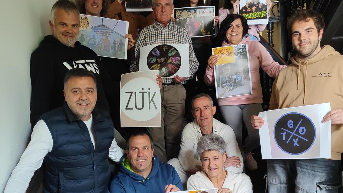 Presentación de los conciertos de las fiestas de Markina-Xemein