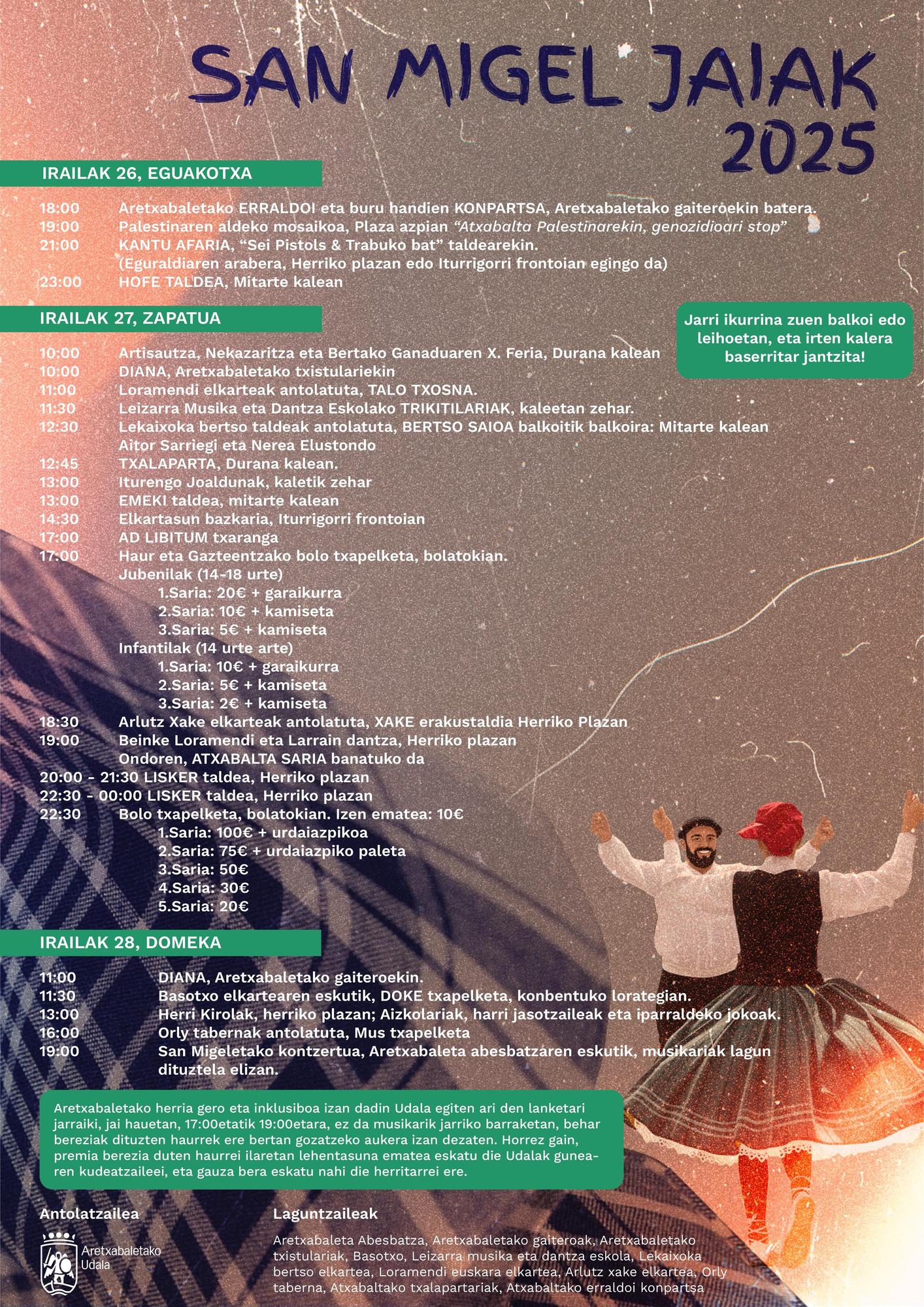 Programa de fiestas al completo.