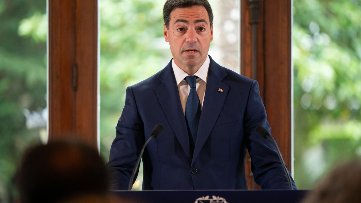 El lehendakari, Imanol Pradales.