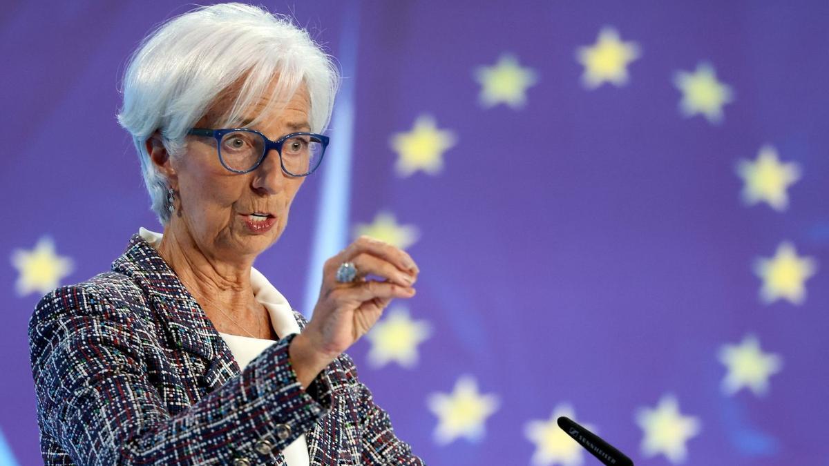 La presidenta del Banco Central Europeo (BCE), Christine Lagarde.