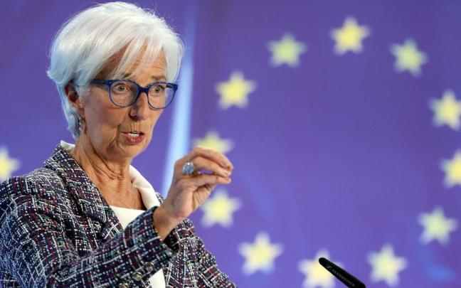 La presidenta del Banco Central Europeo (BCE), Christine Lagarde. / FRIEDEMANN VOGEL La presidenta del Banco Central Europeo (BCE), Christine Lagarde.