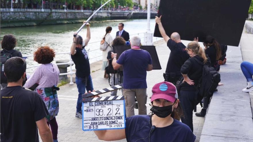 Un rodaje en Bizkaia