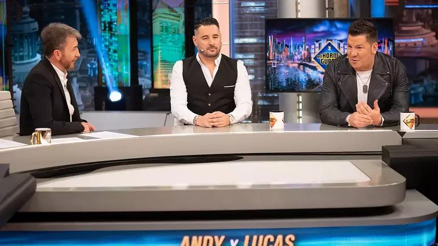 Andy y Lucas, los invitados de anoche en 'El hormiguero'