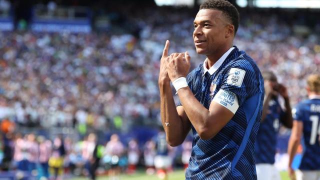Un doblete más con Francia este martes y Kylian Mbappe se ha convertido en el estadio MetLife de Nueva Jersey en el máximo anotador de su selección
