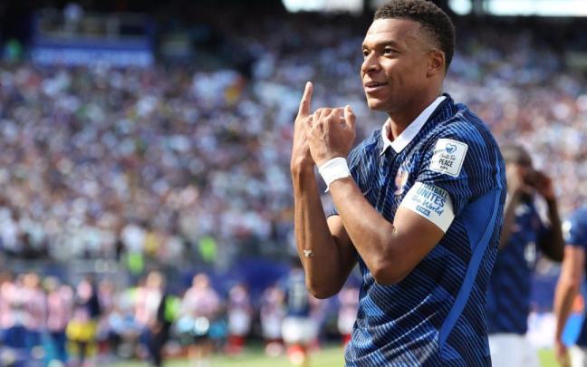 Un doblete más con Francia este martes y Kylian Mbappe se ha convertido en el estadio MetLife de Nueva Jersey en el máximo anotador de su selección