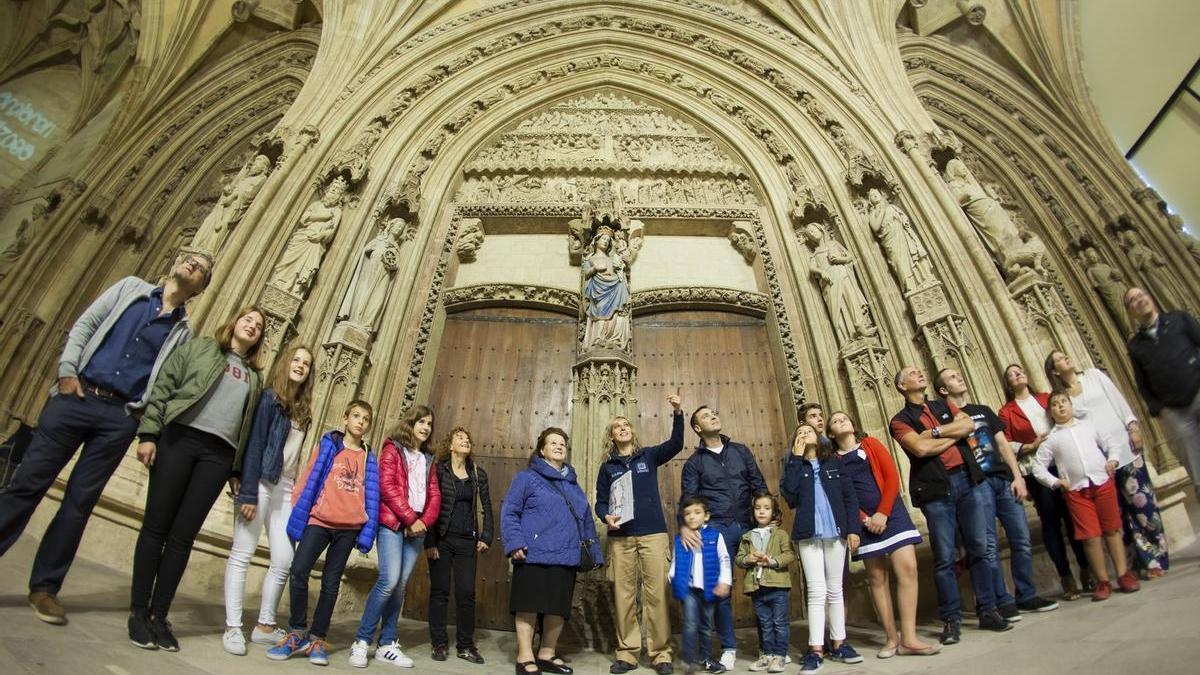 Pórtico de la catedral de Santa María.